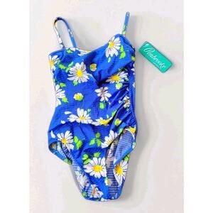 Vintage New With Tags Penbrooke Women's One Piece Swimsuit Size 10